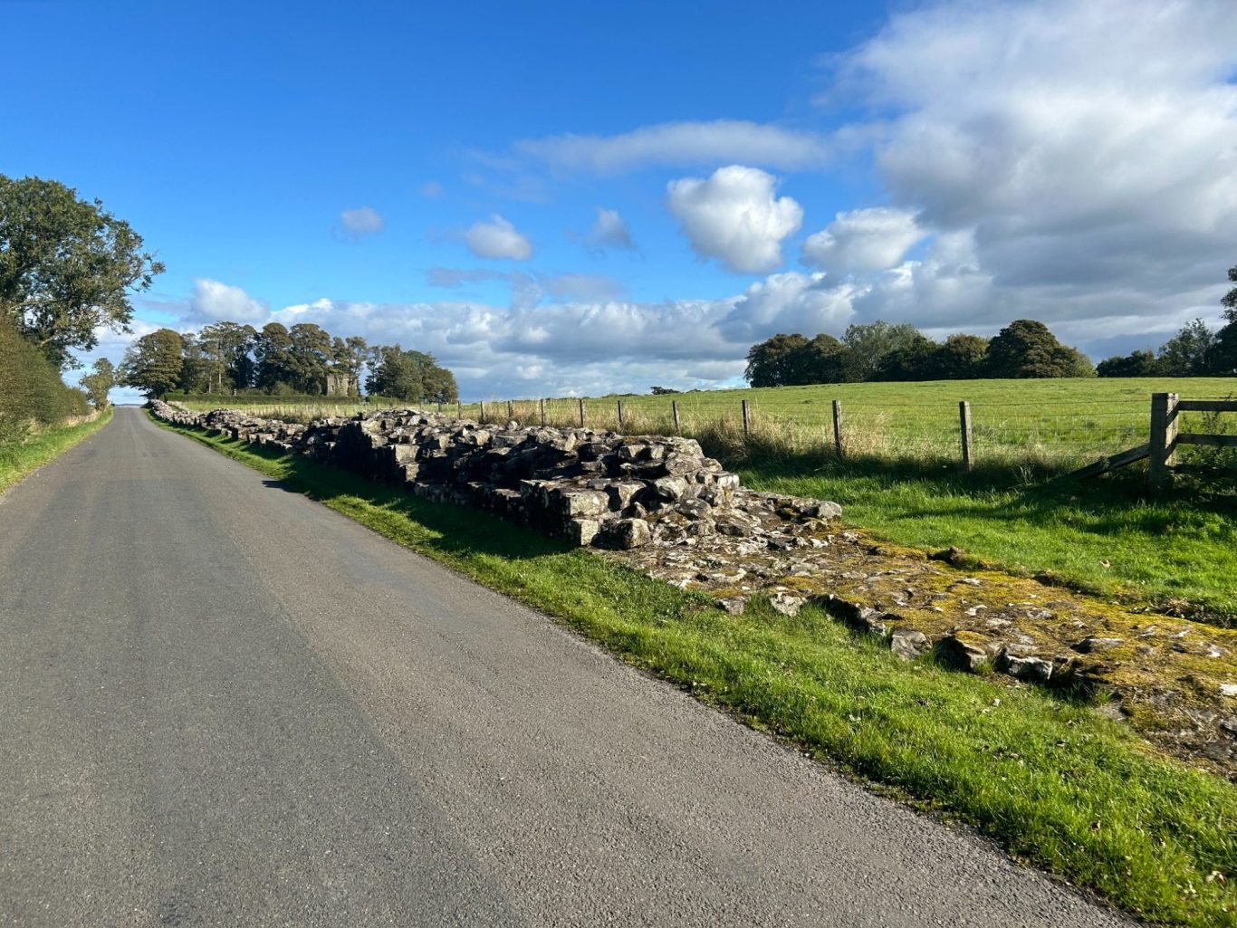 Part of Hadrians Wall Lancercost Priory