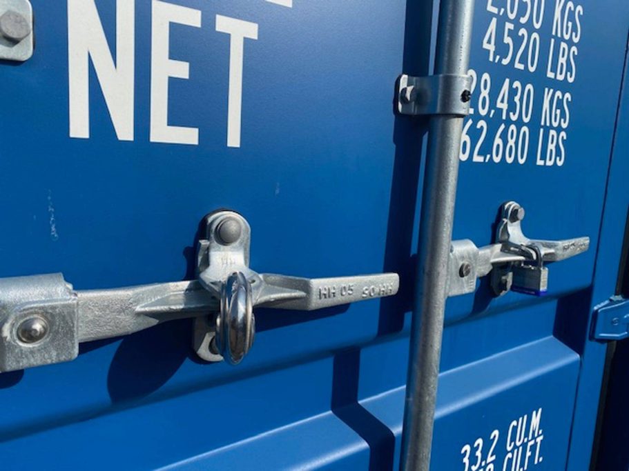 Close up of a container