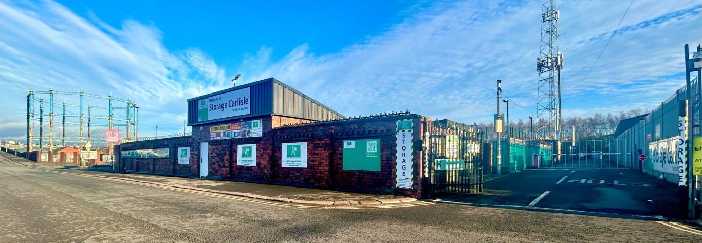 Storage Carlisle self storage facility showing the exterior of the building