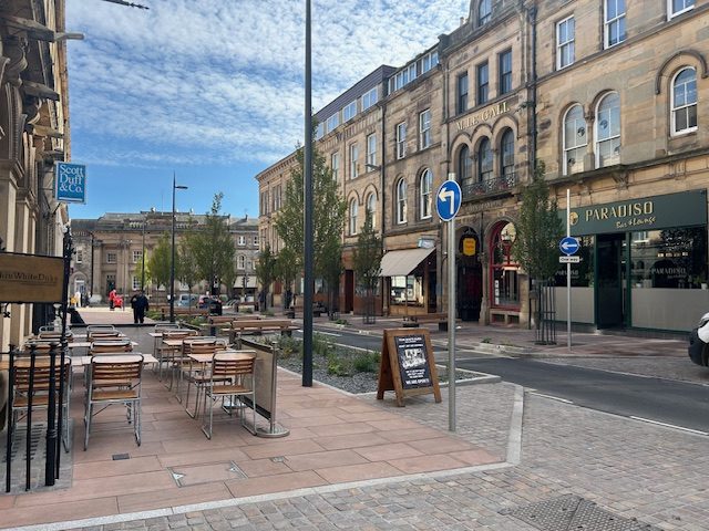 Part widening of Devonshire Street in Carlisle